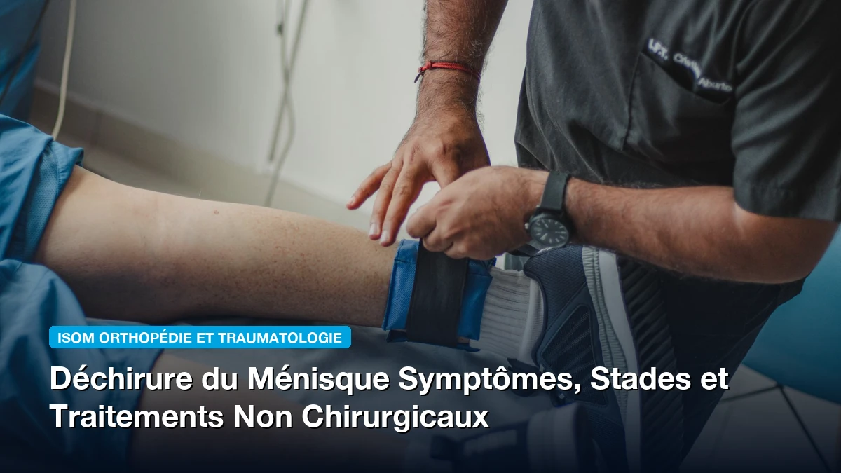 Déchirure du Ménisque Symptômes, Stades et Traitements Non Chirurgicaux